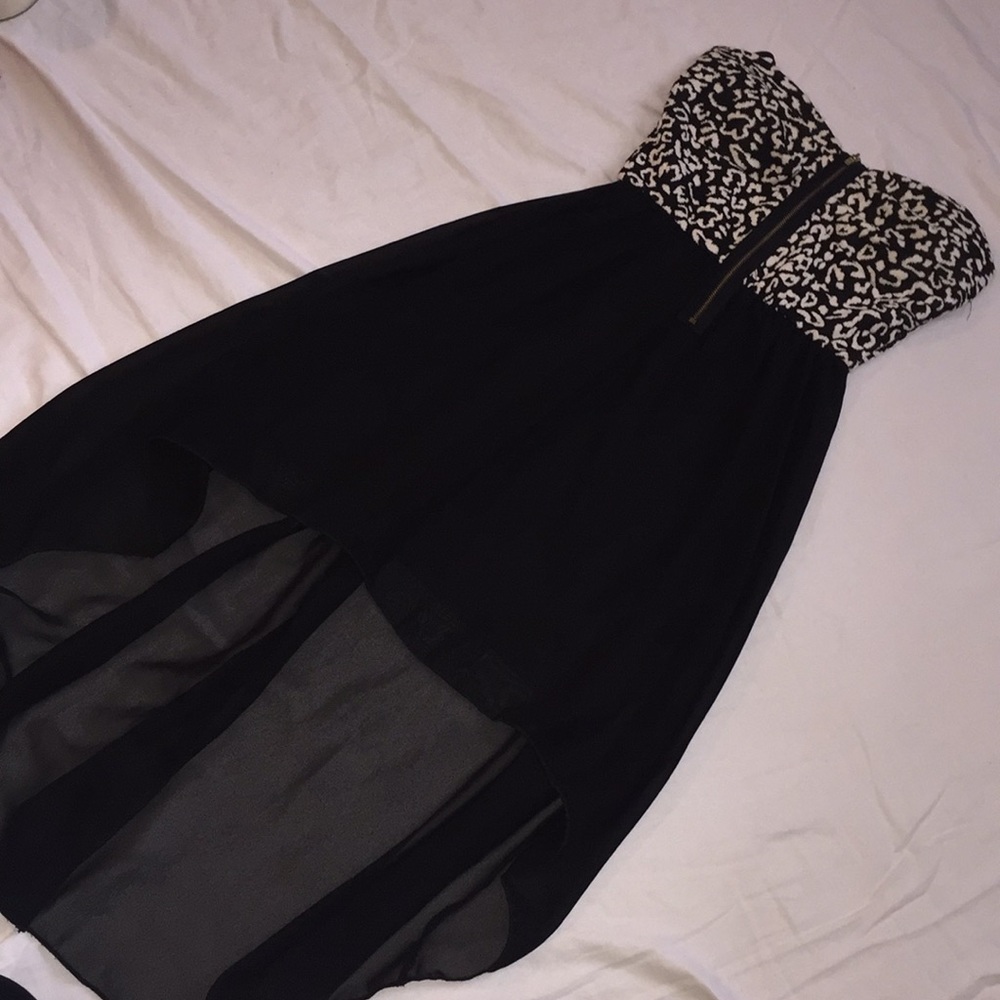 Cheetah High Low Dress